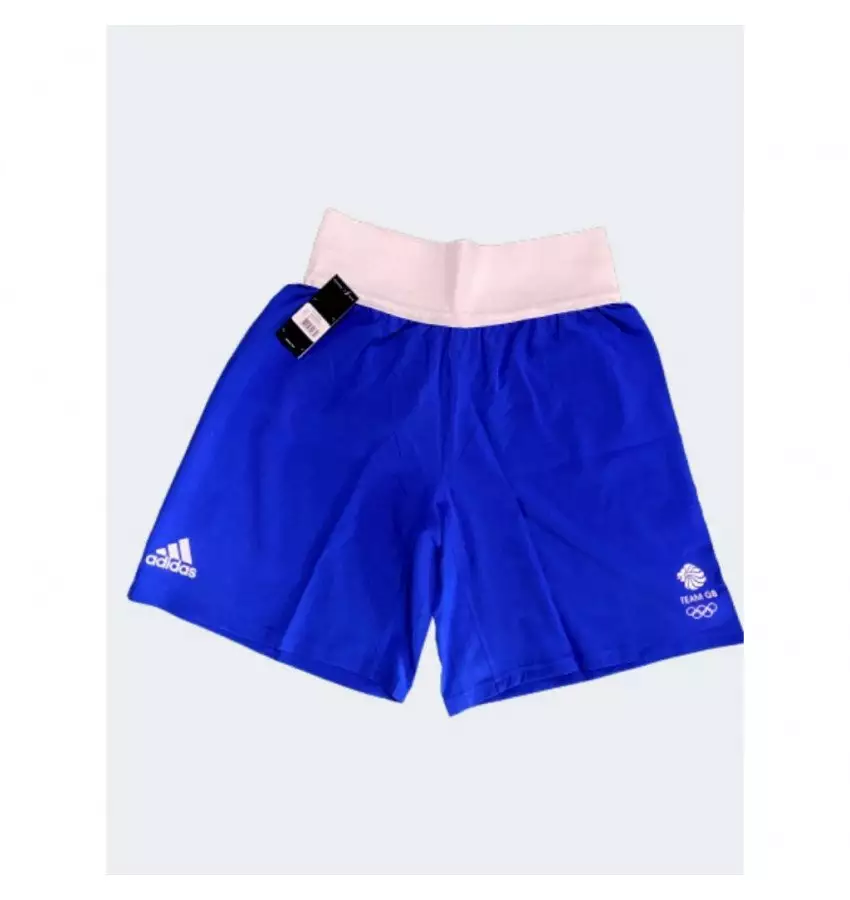 Боксерская форма мужская adidas OG20 (майка+шорты). Цвет синий
