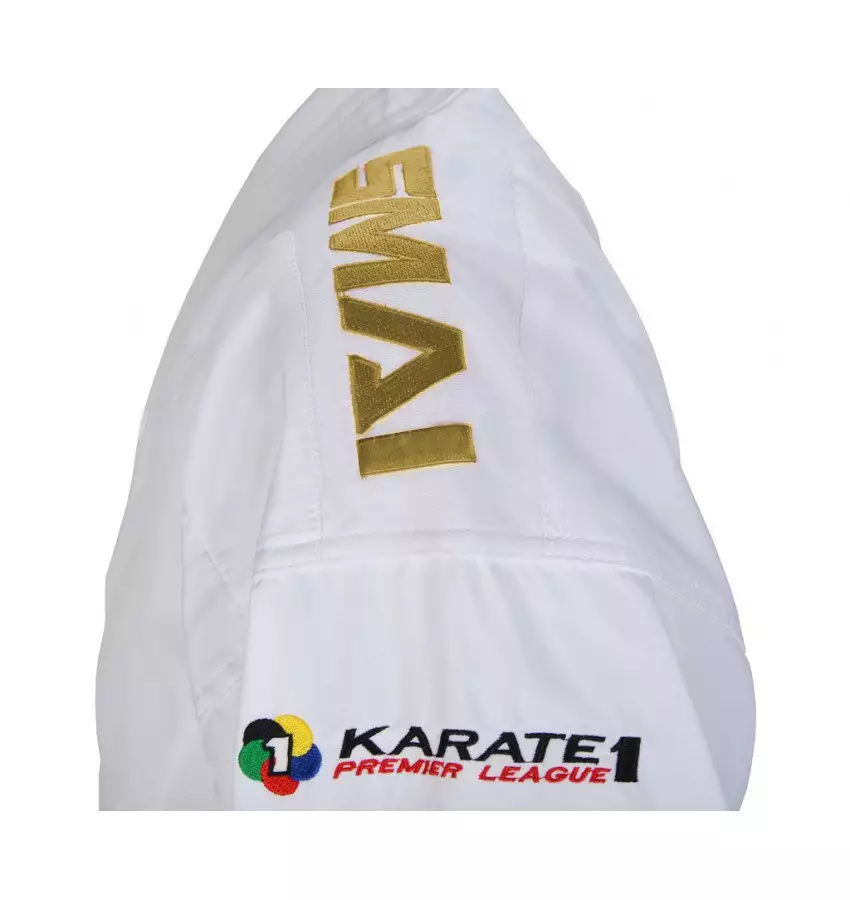 Кимоно для карате Smai JIN KUMITE GI ELITE Karate1 Premier League (золотые полосы на плечах)
