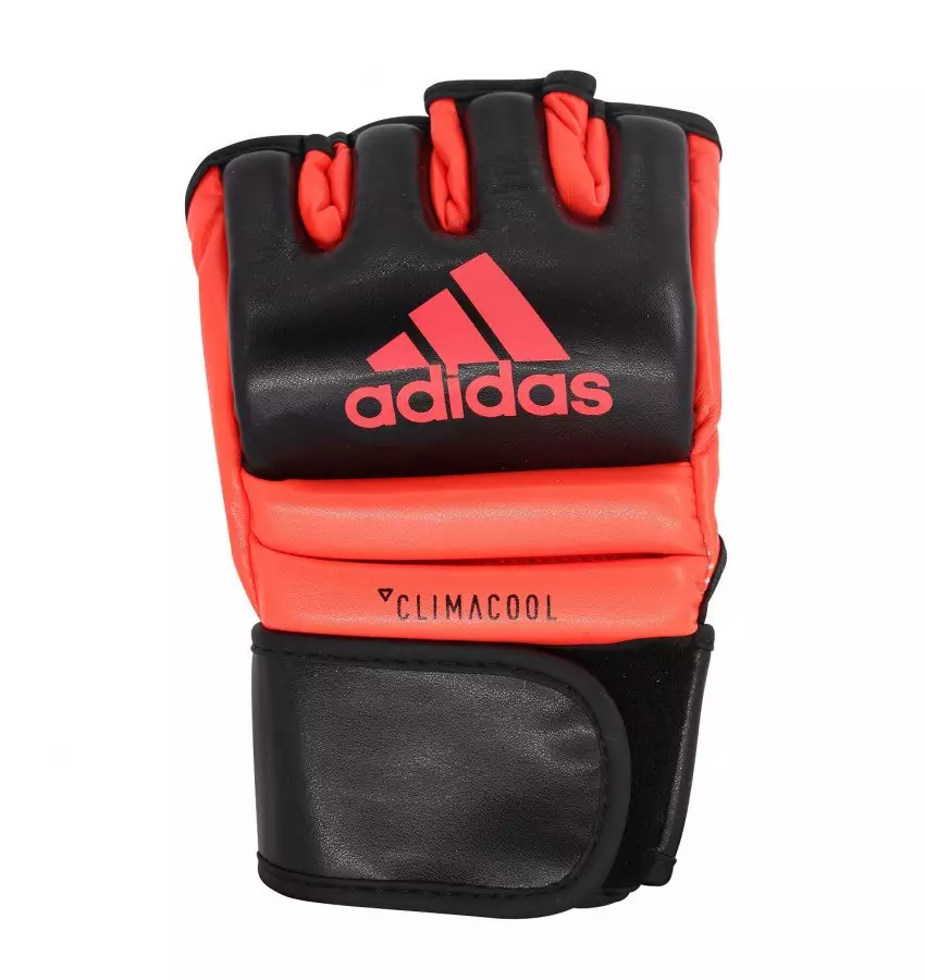 Перчатки Adidas Speed Fight для ММА (черно-красные, ADISCSG042)