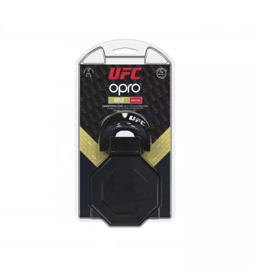 купить Капа взрослая OPRO UFC Gold. Цвет черный, золотой. Капа взрослая OPRO UFC Gold. Цвет черный, золотой.