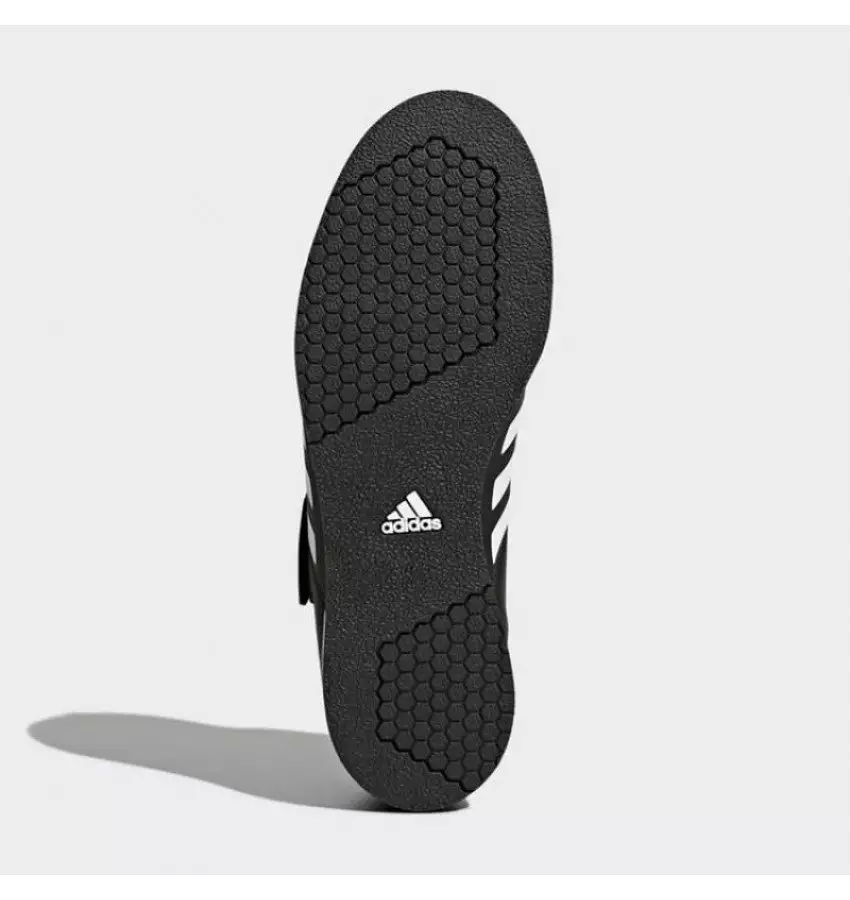 Штангетки Adidas Power Perfect 3 | Цвет черный, белые полосы