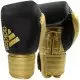 Боксерские перчатки Adidas Hybrid 200 | Цвет черный/золотой