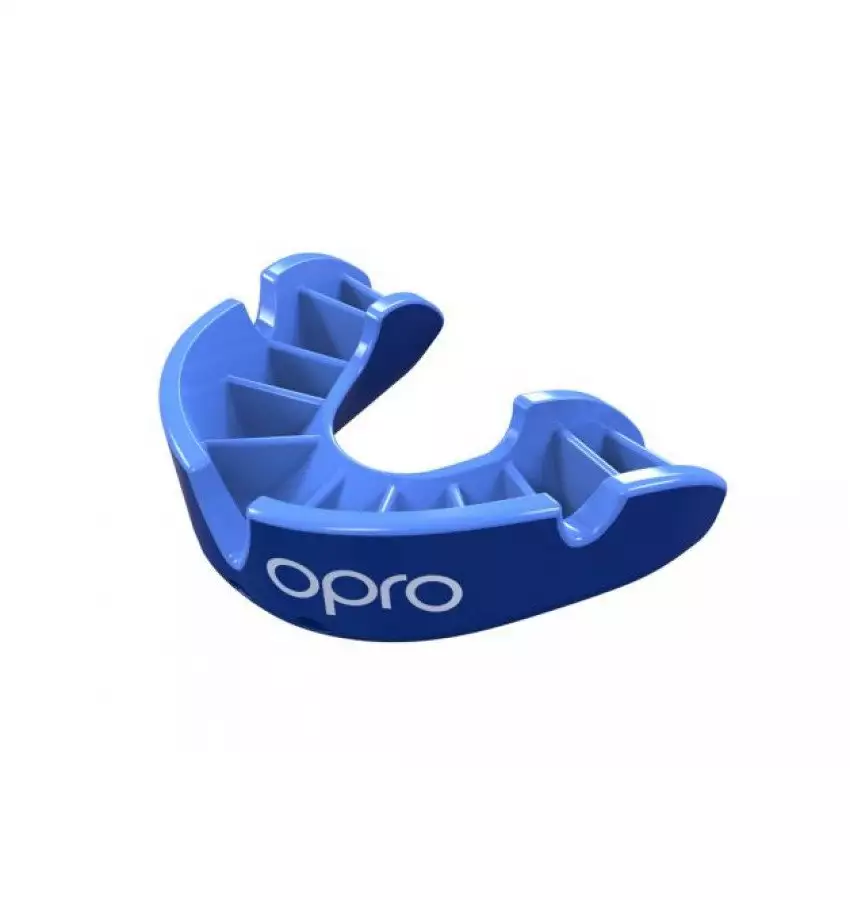 купить Капа взрослая OPRO Silver. Цвет синий, голубой. Капа взрослая OPRO Silver. Цвет синий, голубой.