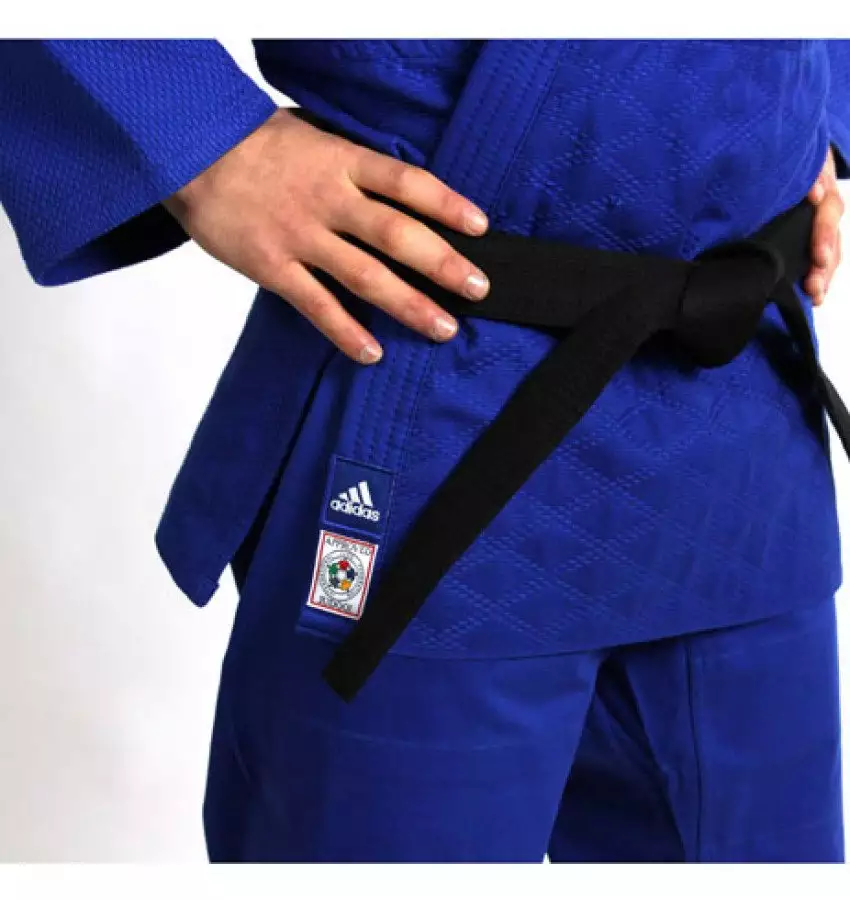 купить Кимоно для дзюдо Adidas Champion 2 IJF | Цвет синий Кимоно для дзюдо Adidas Champion 2 IJF | Цвет синий