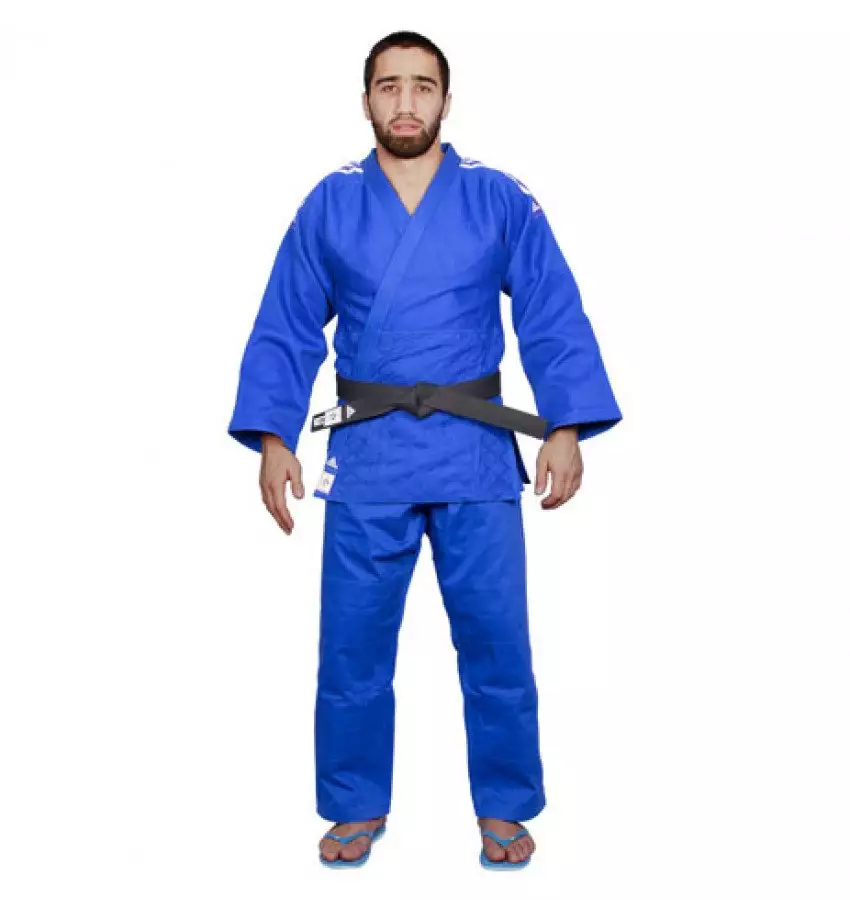 купить Кимоно для дзюдо Adidas Champion 2 IJF | Цвет синий Кимоно для дзюдо Adidas Champion 2 IJF | Цвет синий