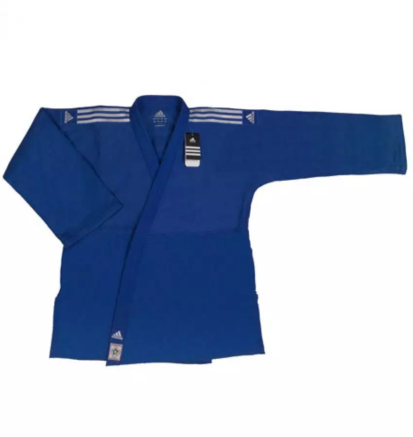купить Кимоно для дзюдо Adidas Champion 2 IJF | Цвет синий Кимоно для дзюдо Adidas Champion 2 IJF | Цвет синий
