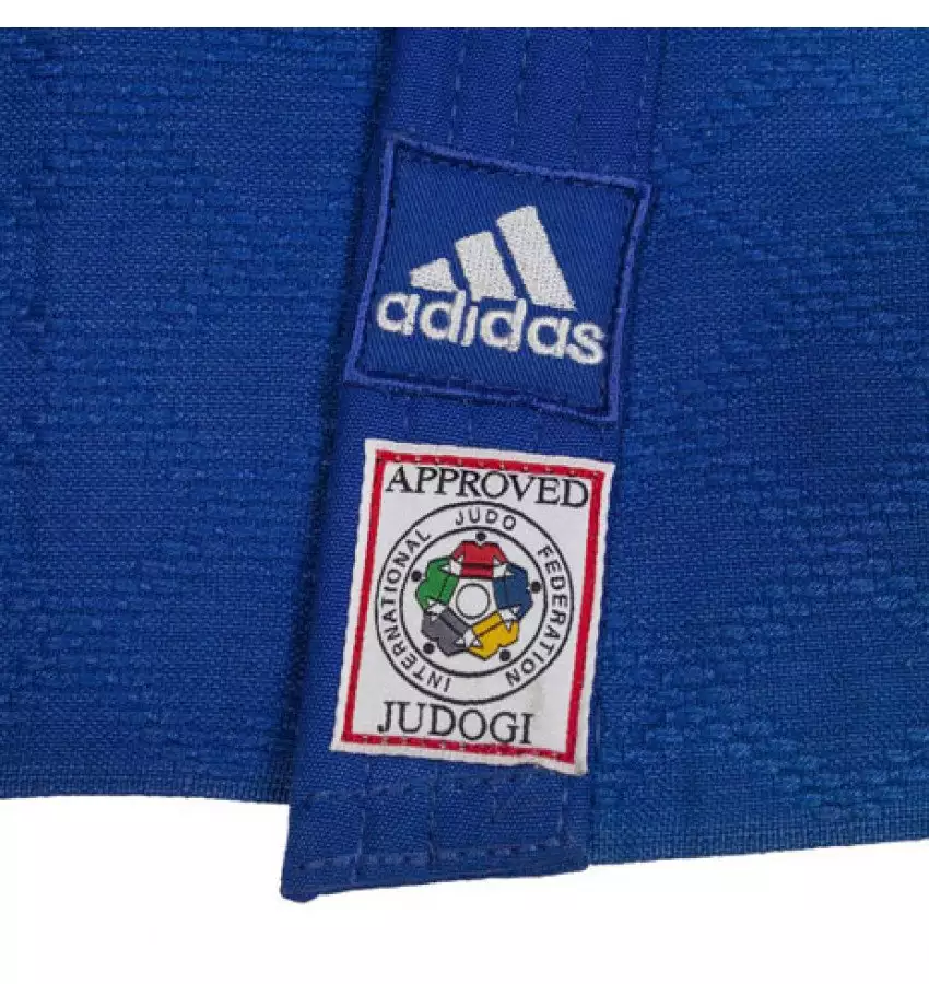 купить Кимоно для дзюдо Adidas Champion 2 IJF | Цвет синий Кимоно для дзюдо Adidas Champion 2 IJF | Цвет синий