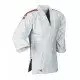 Кимоно для дзюдо Adidas Club J350 Junior | Цвет белый, красные полосы