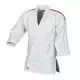 Кимоно для дзюдо Adidas Club J350 Junior | Цвет белый, красные полосы