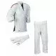 Кимоно для дзюдо Adidas Club J350 Junior | Цвет белый, красные полосы