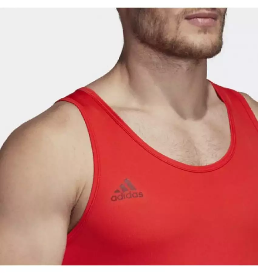 купить Трико для тяжелой атлетики Adidas Powerlift | Цвет красный Трико для тяжелой атлетики Adidas Powerlift | Цвет красный