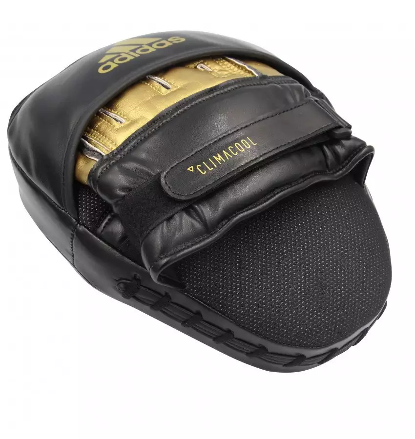 Лапа скоростная Speed Coach Mitts (черно/золотая, ADISBAC01)