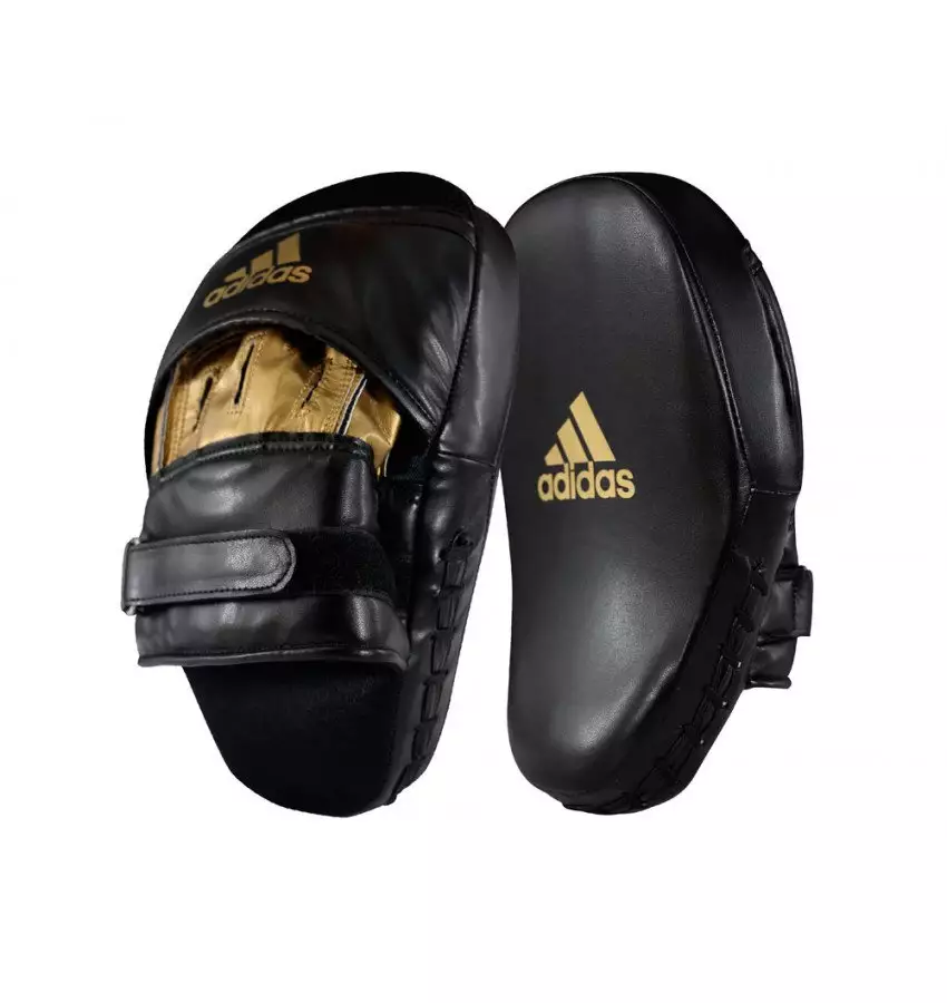 Лапа скоростная Speed Coach Mitts (черно/золотая, ADISBAC01)