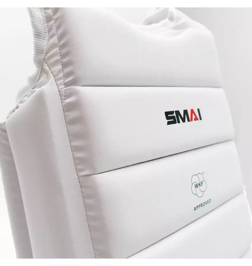 SMAI Защита туловища для детей WKF APPROVED Цвет белый
