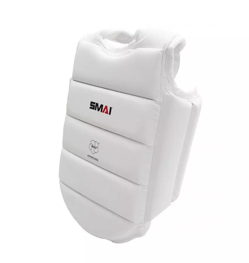 SMAI Защита туловища для детей WKF APPROVED Цвет белый