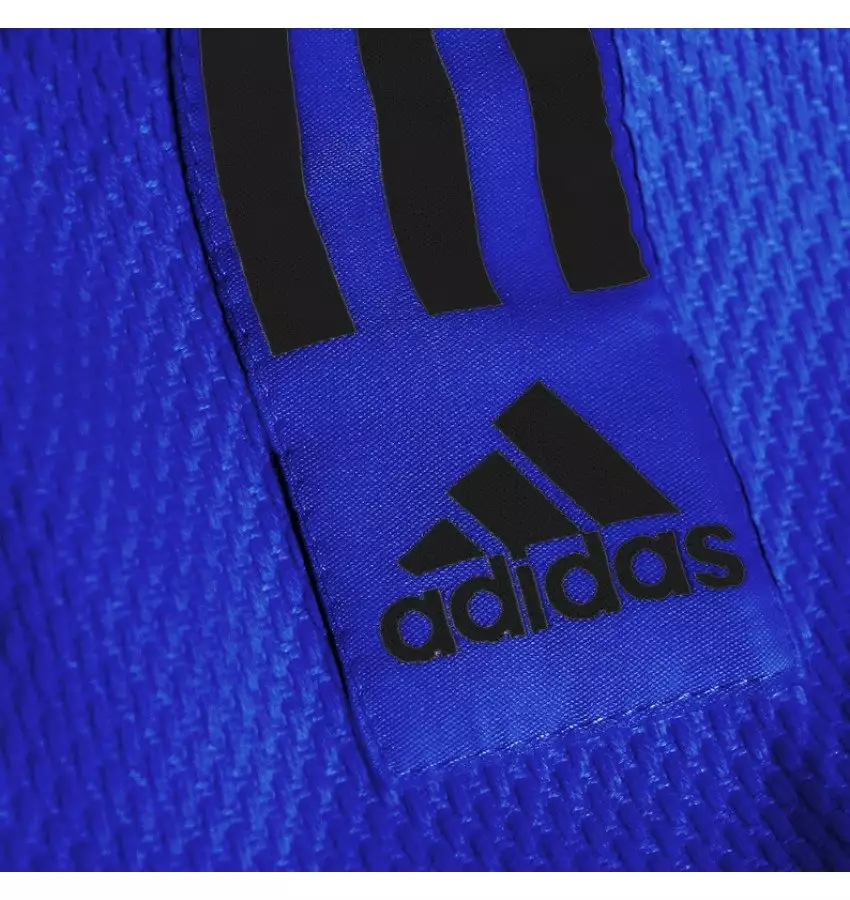 Кимоно Adidas серии ''Club'' (синий/чёрные полосы, J350B)