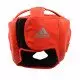 Шлем боксерский Adidas Speed Super Pro Training Extra Protect (ярко красный/серебро, ADISBHG041)