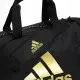 Сумка-рюкзак (2 в 1) Adidas. Цвет черный, золотой логотип. Материал 600D полиэстр. Логотип Karate