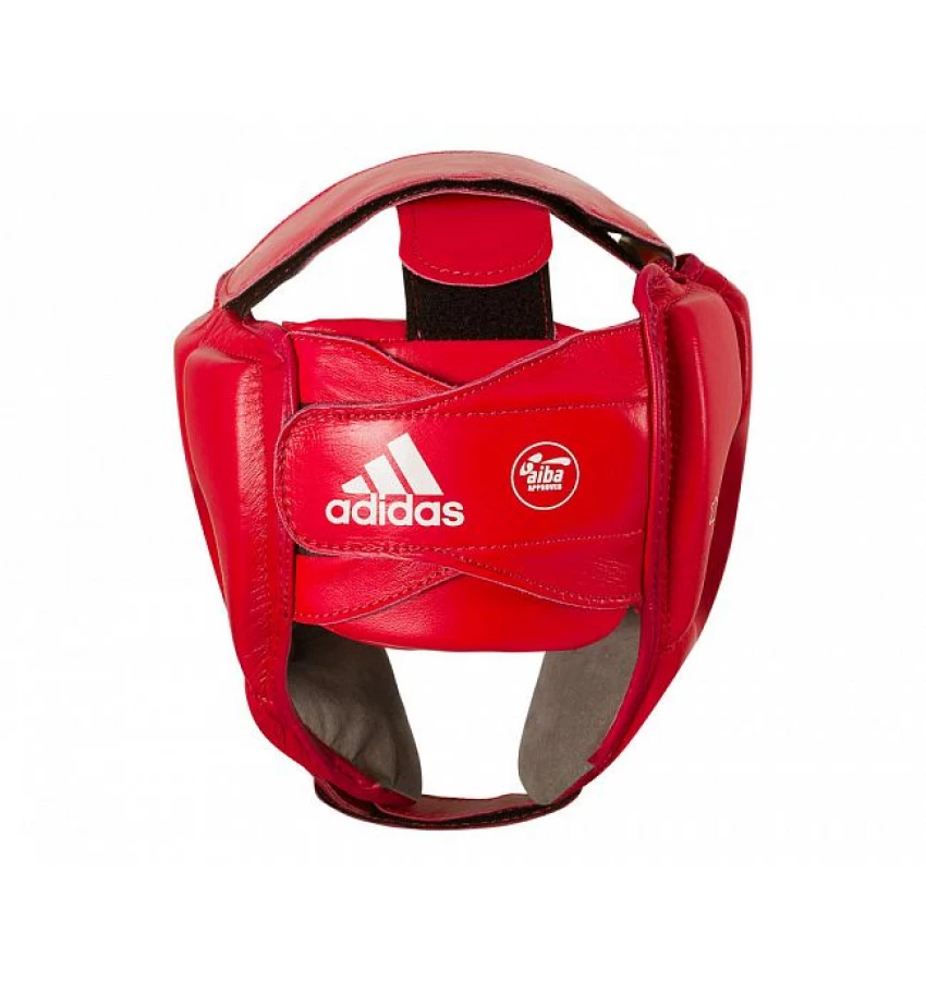 Боксерский шлем Adidas AIBA | Цвет красный