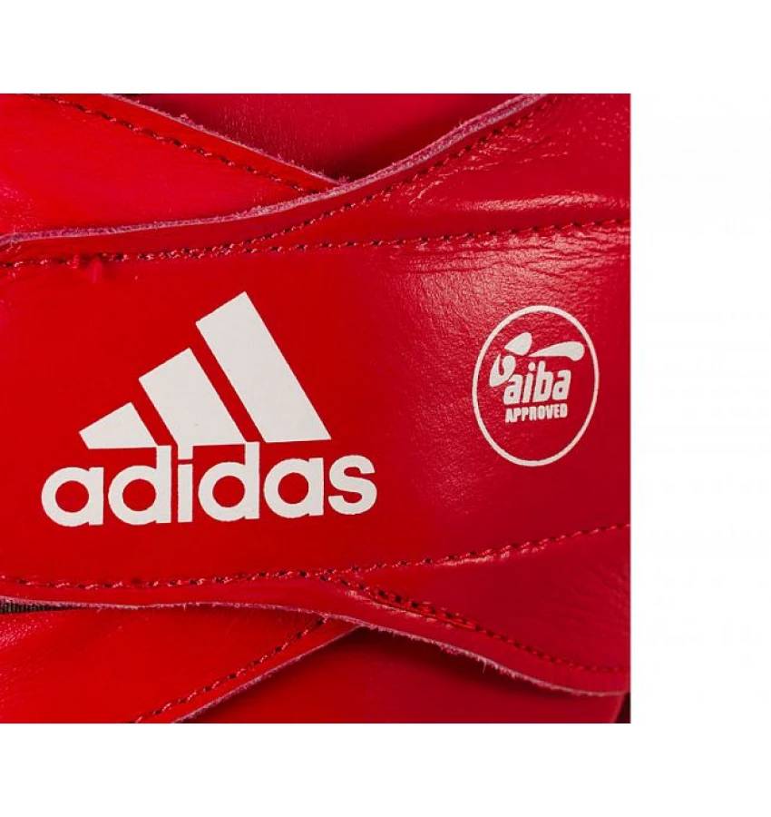 Боксерский шлем Adidas AIBA | Цвет красный