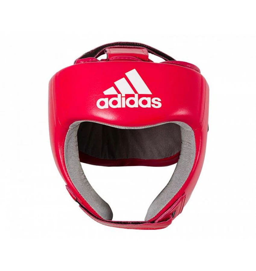 Боксерский шлем Adidas AIBA | Цвет красный