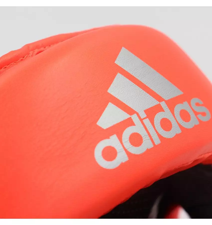 Шлем боксерский Adidas Speed Super Pro Training (ярко красный/серебро, ADISBHG042)