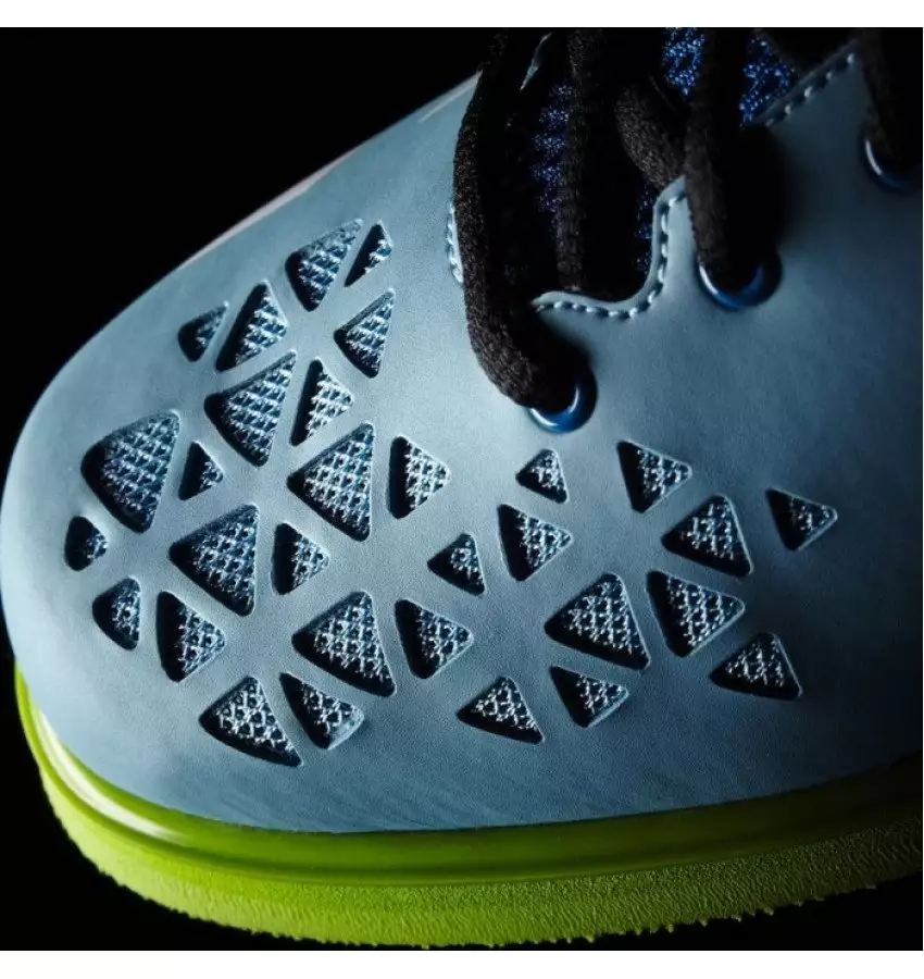 Buy Штангетки Adidas Powerlift 3 | Цвет голубой с зеленой подошвой Штангетки Adidas Powerlift 3 | Цвет голубой с зеленой подошвой