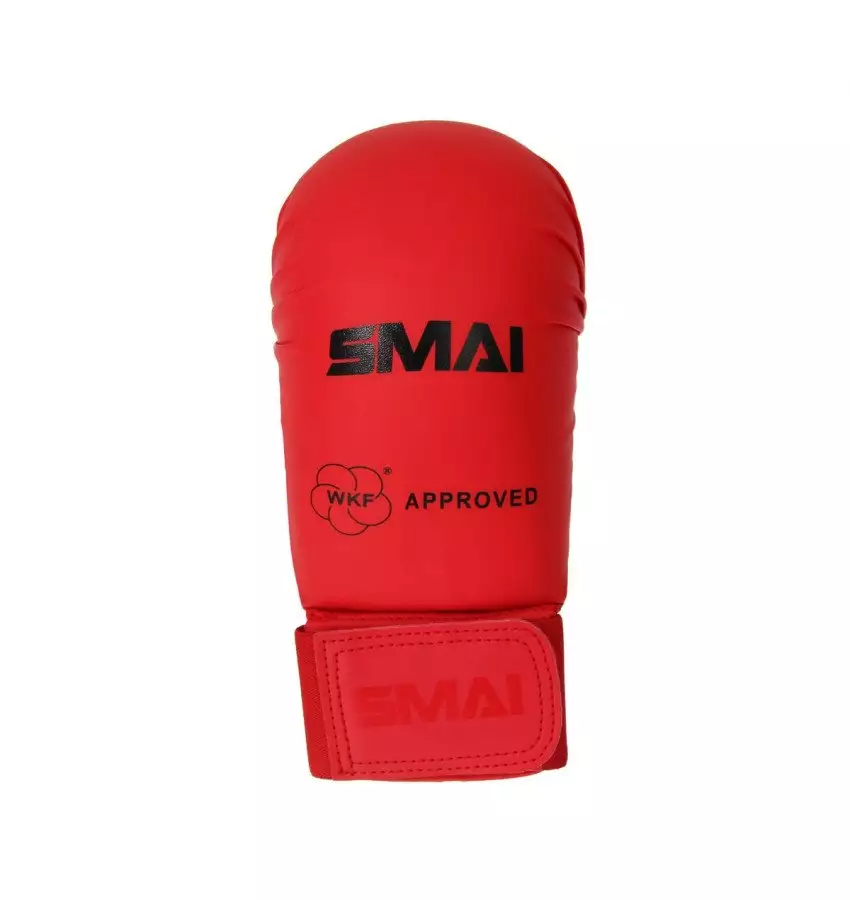 купить Перчатки для карате Smai | Цвет красный | Одобрено WKF Перчатки для карате Smai | Цвет красный | Одобрено WKF