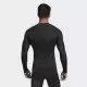 Компрессионный лонгслив Adidas Alphaskin Sport (черный, CF7267)