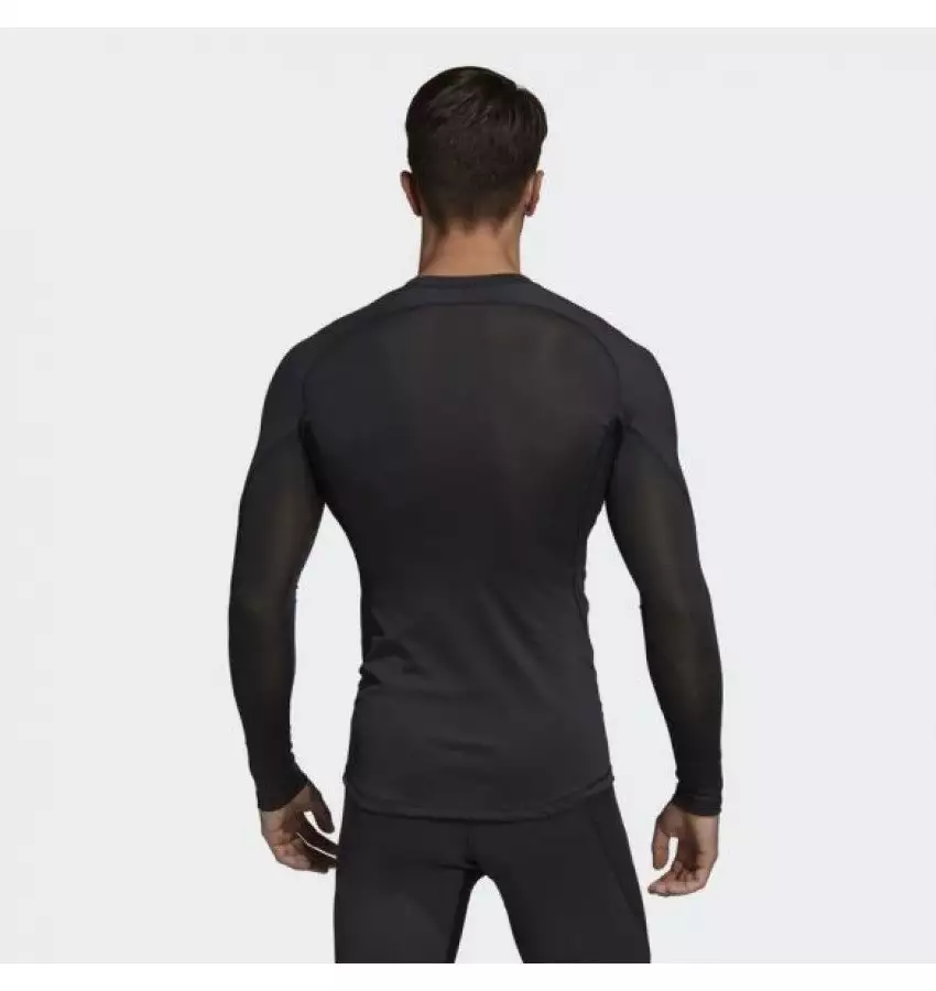 Компрессионный лонгслив Adidas Alphaskin Sport (черный, CF7267)