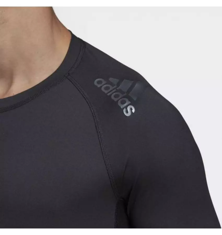 Компрессионный лонгслив Adidas Alphaskin Sport (черный, CF7267)