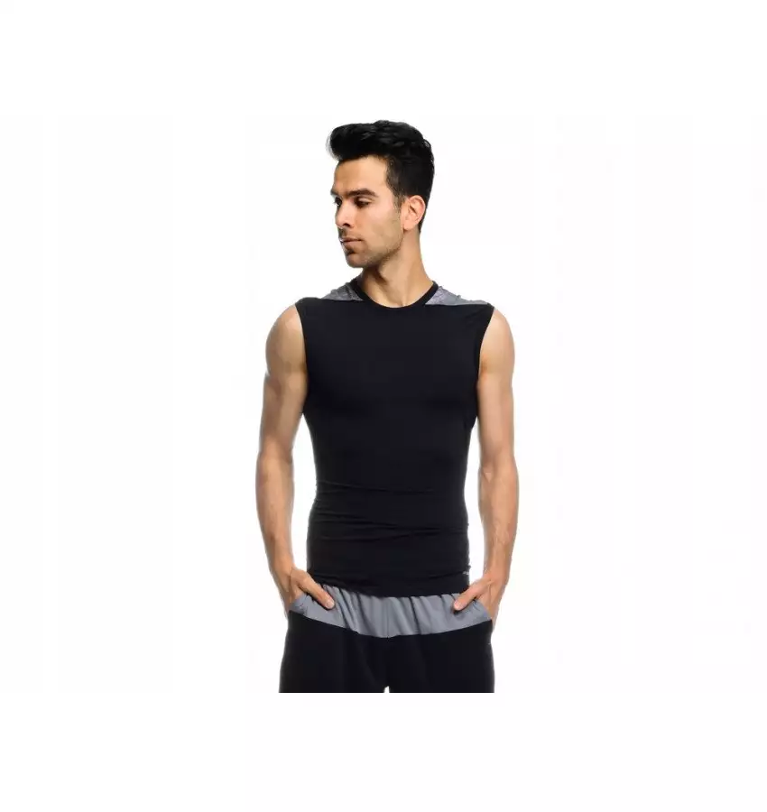 Компрессионная майка Adidas TechFit Base SL | Цвет черный