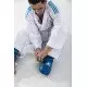 купить Защита голени и стопы Adidas WKF | Цвет синий Защита голени и стопы Adidas WKF | Цвет синий