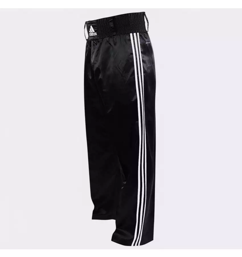 Брюки для кикбоксинга Adidas Pants Kickboxing Full Contact (черные, adiPFC03)