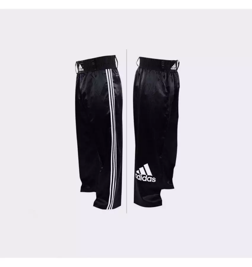 Брюки для кикбоксинга Adidas Pants Kickboxing Full Contact (черные, adiPFC03)