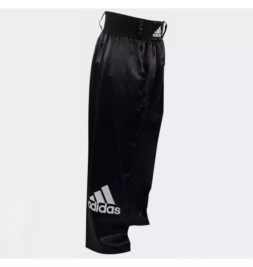 Брюки для кикбоксинга Adidas Pants Kickboxing Full Contact (черные, adiPFC03)