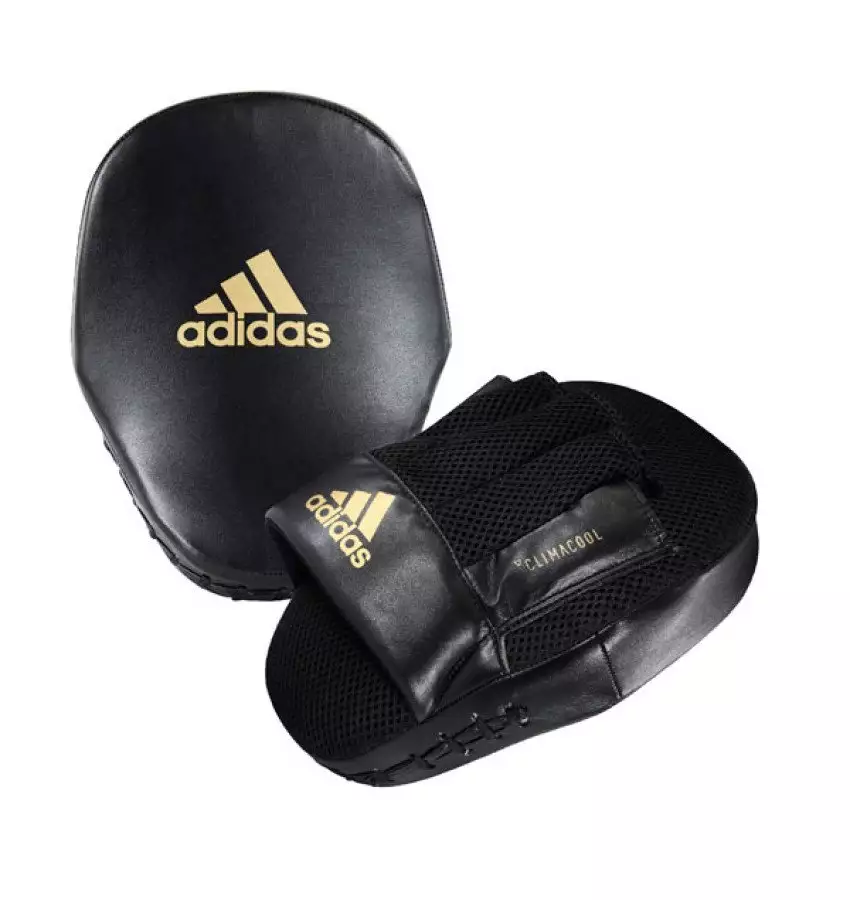 Лапа скоростная Speed Coach Mitts (черно/золотая, ADISBAC014)