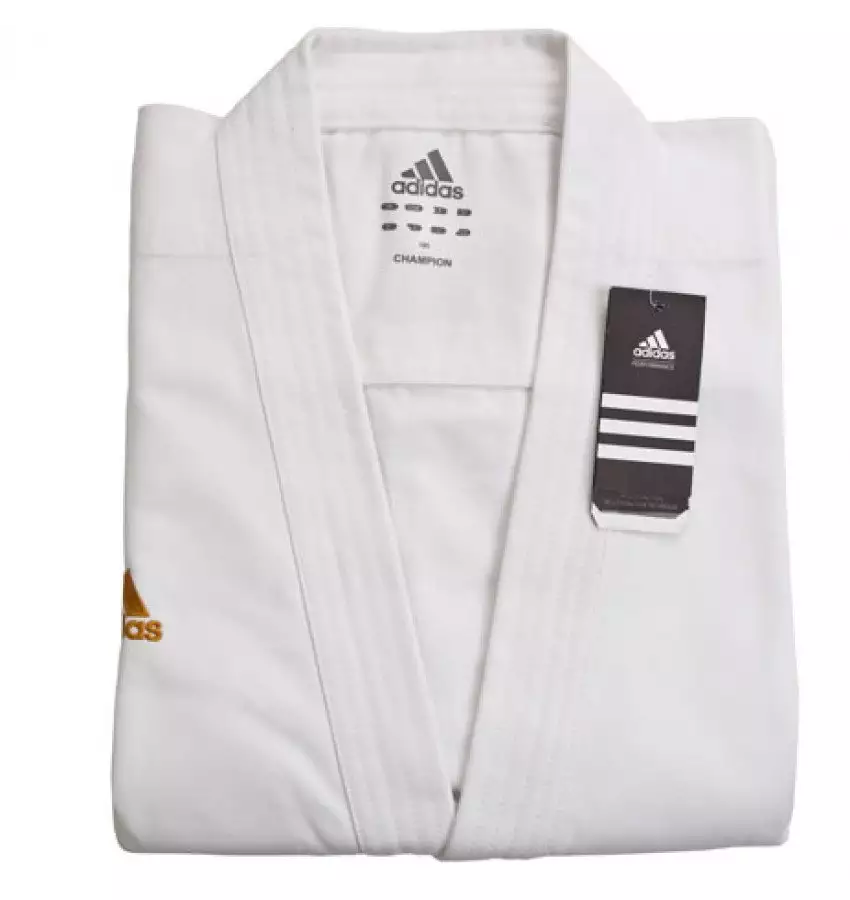 Кимоно для карате Adidas Champion (Japanese cut) WKF | Цвет белый