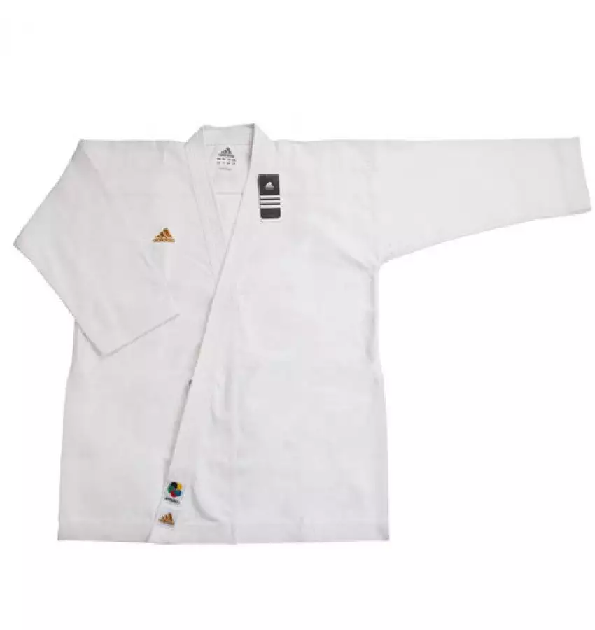 Кимоно для карате Adidas Champion (Japanese cut) WKF | Цвет белый