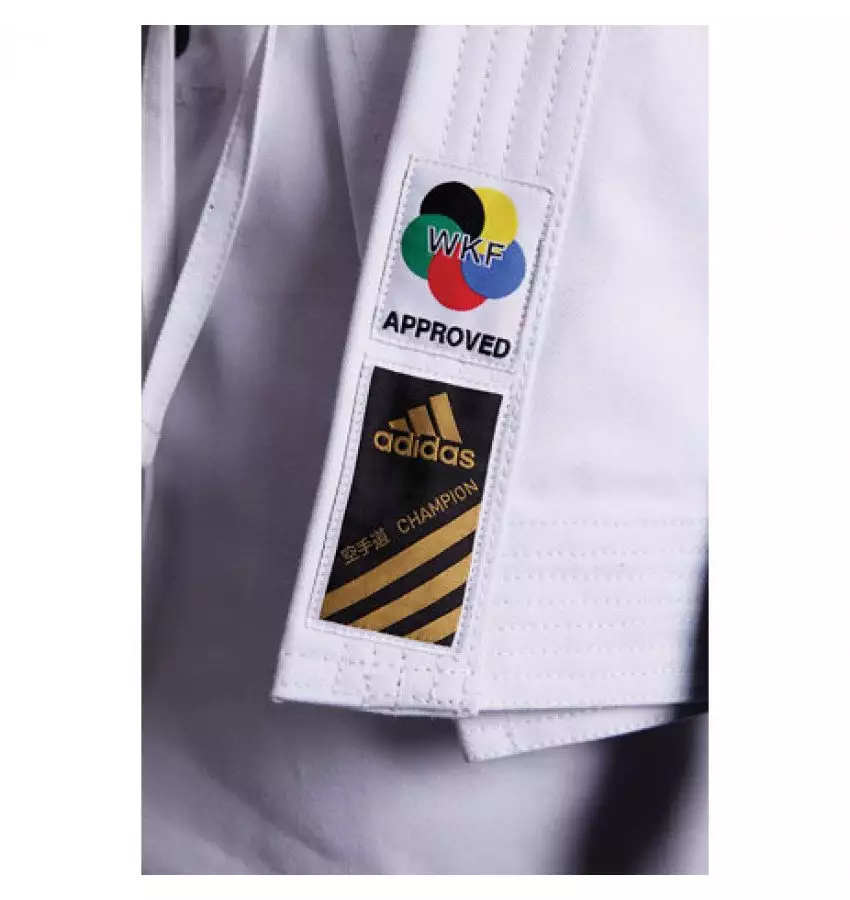 Кимоно для карате Adidas Champion (Japanese cut) WKF | Цвет белый