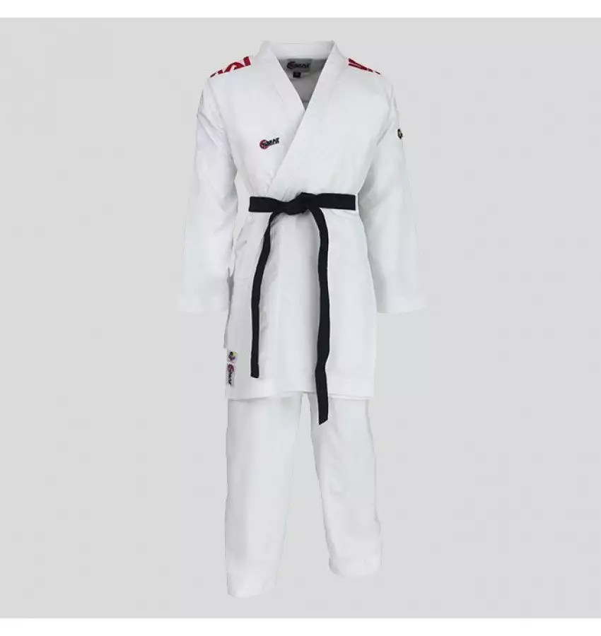 Кимоно для карате Smai JIN KUMITE GI ELITE Premier League (красные полосы на плечах)