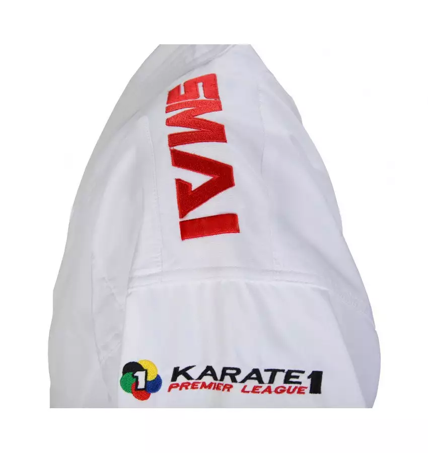 Кимоно для карате Smai JIN KUMITE GI ELITE Premier League (красные полосы на плечах)