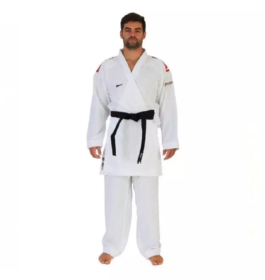 Кимоно для карате Smai JIN KUMITE GI ELITE Premier League (красные полосы на плечах)